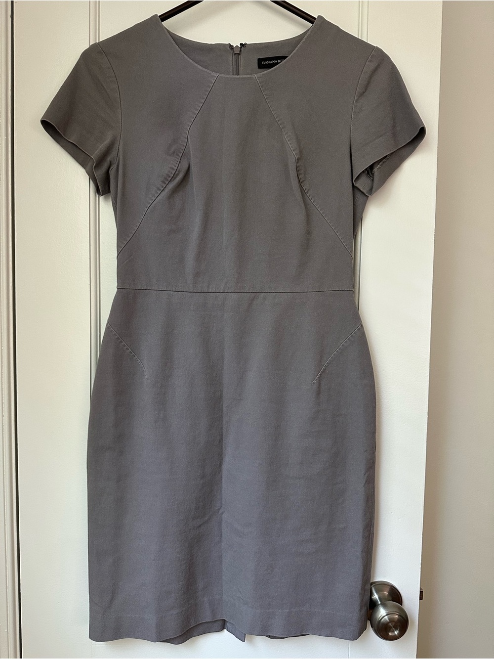 BR Bi-Stretch Dress with Seam Detail